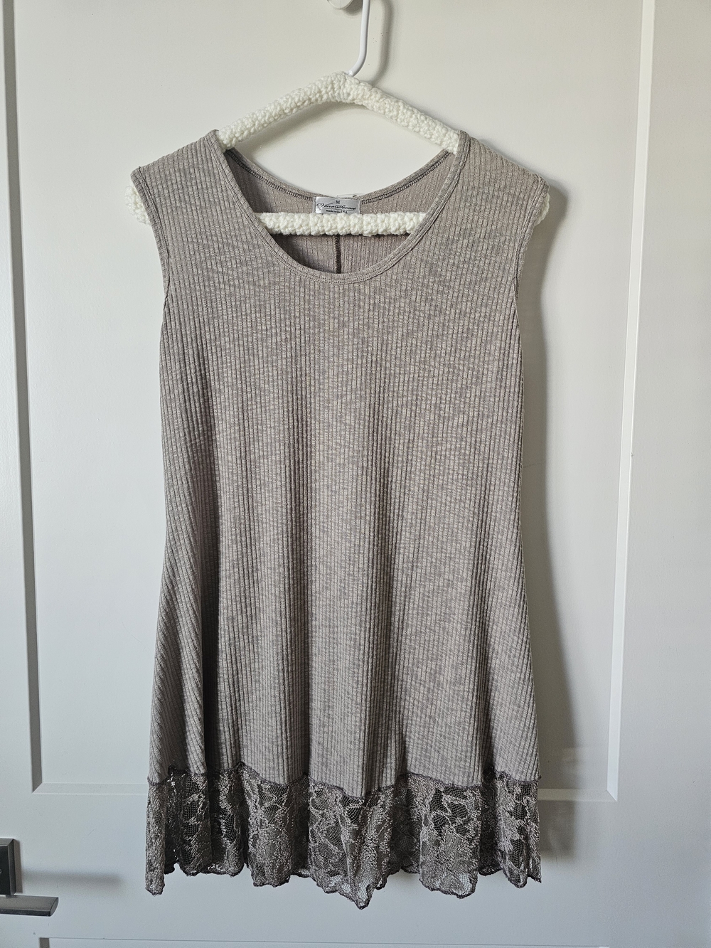 Boho Style Dress with Long Sleeved Cover